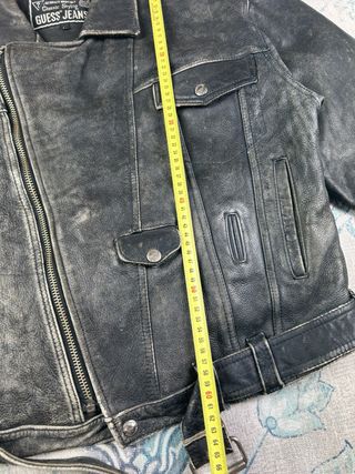 Chaqueta Cuero Vintage Guess x George Marciano