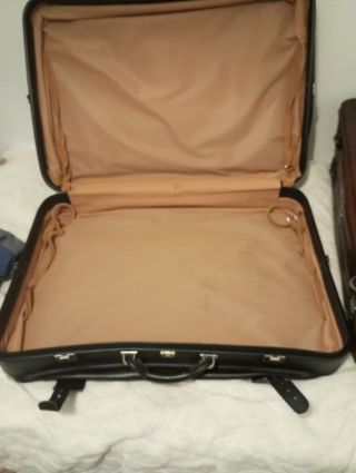 2 Maletas de Cuero Grandes para viajes.. Vintage..