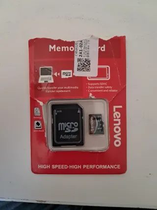 Tarjeta MicroSD Lenovo 1 TB con Adaptador