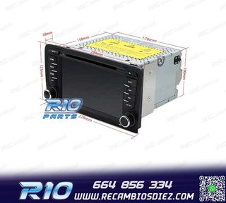 RADIO GPS ANDROID 12 AUDI A3 8P 8PA USB GPS TACTIL HD OCTA-C
