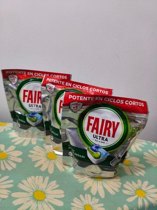 Pastillas Lavavajillas Fairy Ultra (20uds)
3-pack 