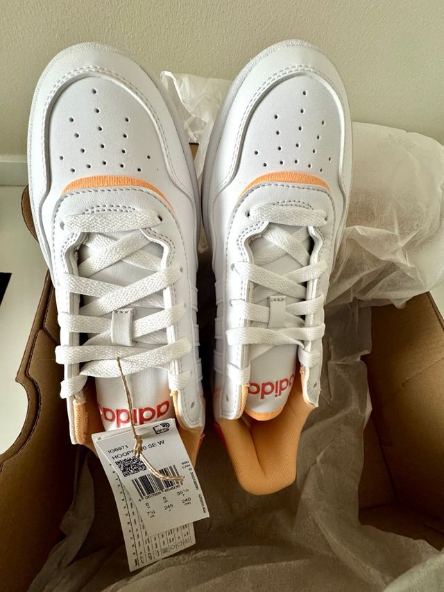 Zapatillas Adidas Mujer Hoops 3.0 Talla 39.5