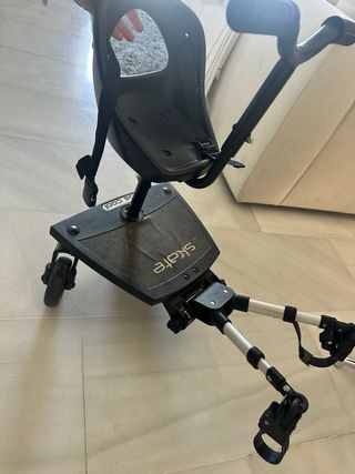 Patinete con asiento para cochecito o silla de beb