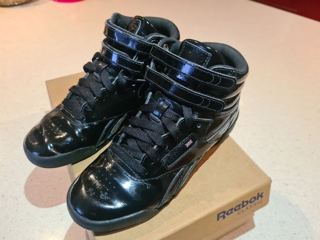 Zapatillas Reebok Freestyle Hi Negras