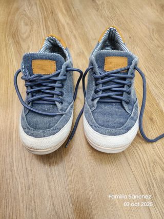 Zapatillas Etika Kids Azul y Blanco