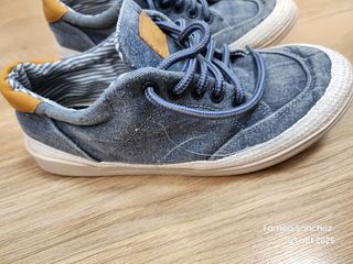 Zapatillas Etika Kids Azul y Blanco