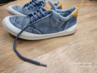 Zapatillas Etika Kids Azul y Blanco