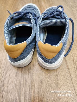Zapatillas Etika Kids Azul y Blanco
