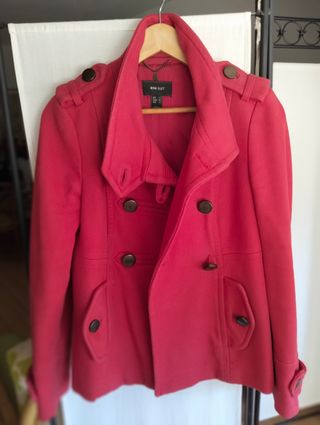 Chaqueta Mango Suit Roja