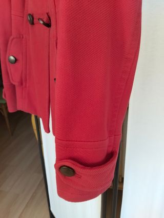 Chaqueta Mango Suit Roja