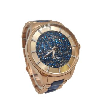 RELOJ PULSERA INVICTA ANGEL24662 AZUL DORADO