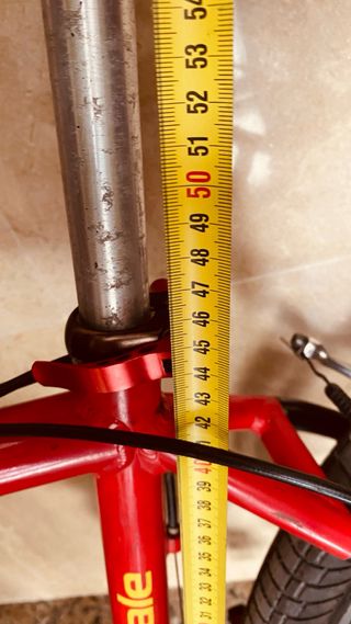Bicicleta MTB Aluminio Roja