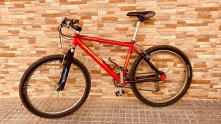 Bicicleta MTB Aluminio Roja