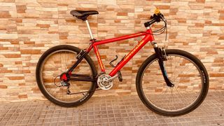 Bicicleta MTB Aluminio Roja