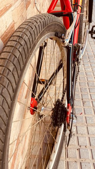 Bicicleta MTB Aluminio Roja