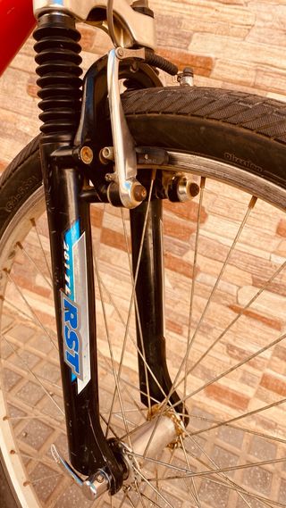 Bicicleta MTB Aluminio Roja