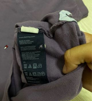 Polo Tommy Hilfiger Morado