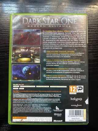 Darkstar One: Broken Alliance Xbox 360