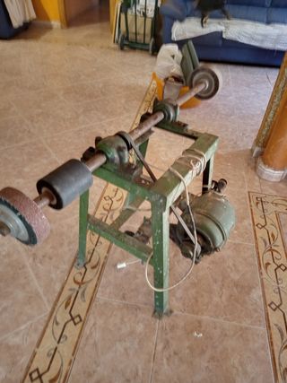 Máquina pulir calzado abrillantador