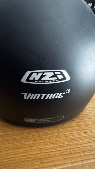 Casco NZI Vintage XL Negro