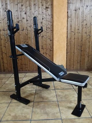 Banco de pesas reclinable