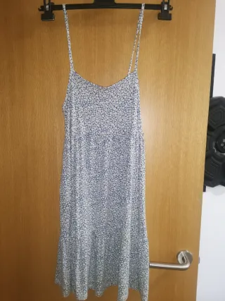 Vestido Verano Flores Stradivarius
