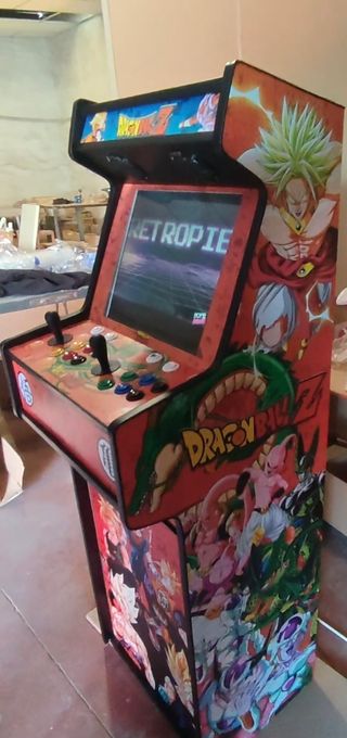 Máquina Arcade Recreativa Dragon Ball Z Personaliz