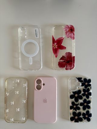 Lote 5 Fundas iPhone 16