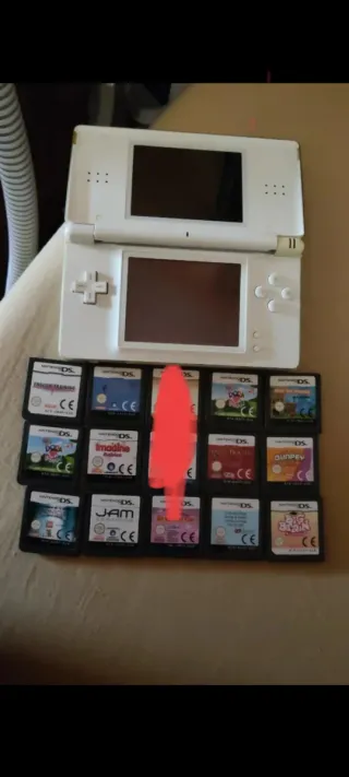 Nintendo DS Lite + 15 Juegos