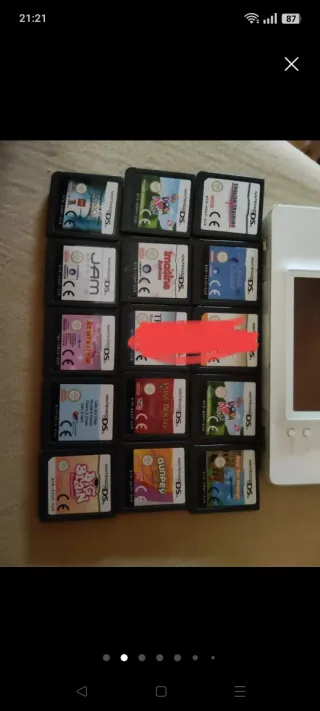 Nintendo DS Lite + 15 Juegos