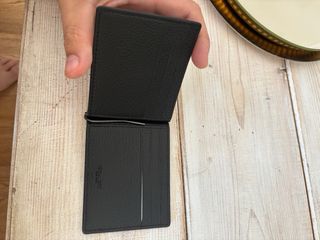 Cartera Coach Slim Money Clip Negra
