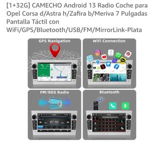 Radio Android Auto Opel Nueva