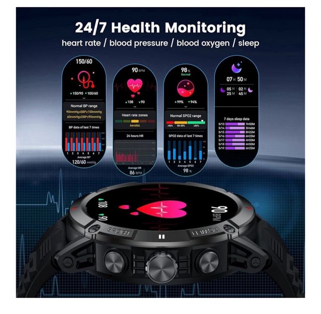 Reloj Inteligente IOS, Android Bluetooth sin GPS