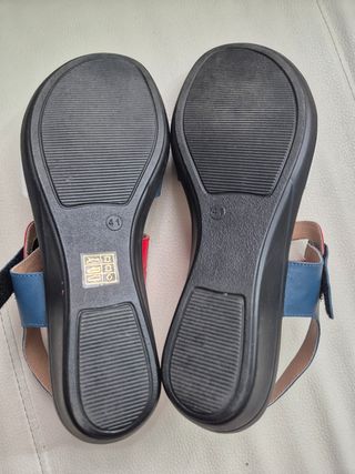 Sandalias de piel mujer