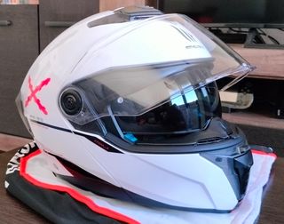 Casco Moto MT Atom 2 SV Blanco