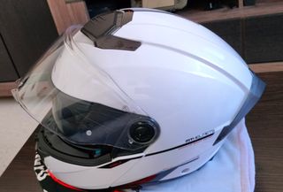 Casco Moto MT Atom 2 SV Blanco