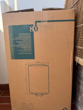 Termo eléctrico 80L
