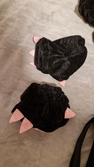 Disfraz de Gato Negro y Rosa