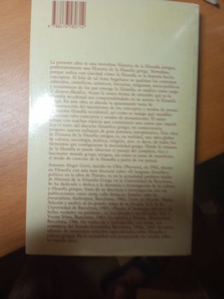 Historia de La Filosofia Antigua (Pensamiento C...