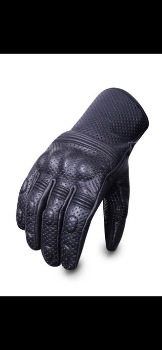 Guantes de moto negros