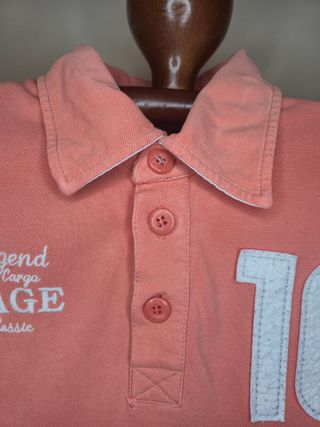 Polo coral Pme Legend – estilo vintage
