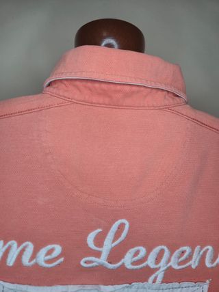 Polo coral Pme Legend – estilo vintage