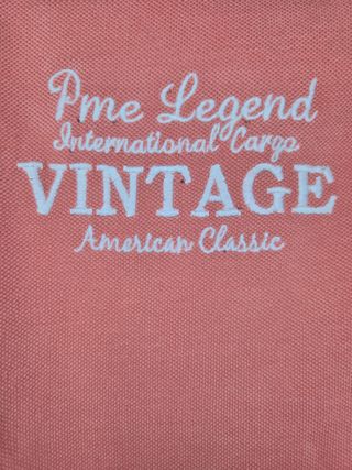 Polo coral Pme Legend – estilo vintage