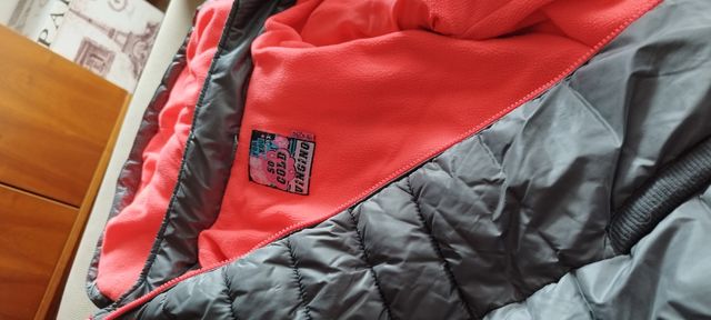 Chaqueta VINGINO acolchada gris con capucha