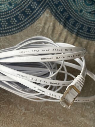 Cable Red Ethernet Cat 8 Plano 20M