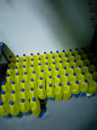 Lejía desinfectante y con detergente 