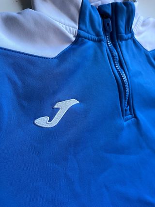 Sudadera Joma Azul y Blanca
