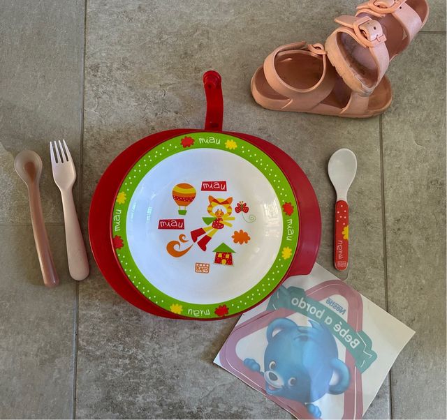 Lote artículos bebé babi baberos pañales