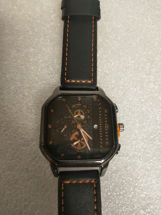 Reloj  Cuarzo Nuevo Negro. 