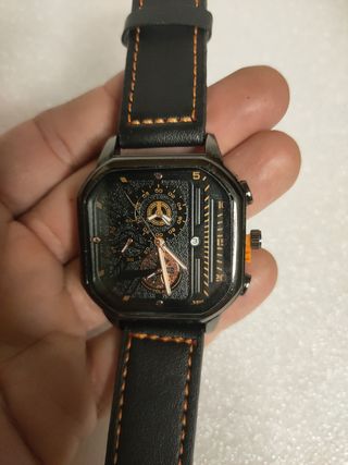 Reloj  Cuarzo Nuevo Negro. 